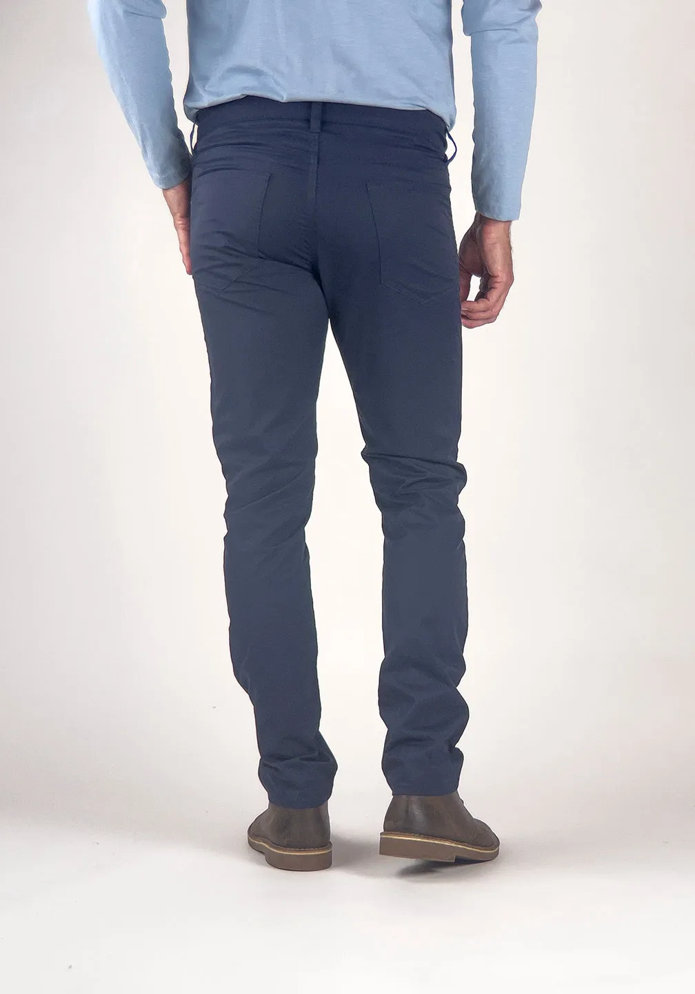 Airotec® Slim Fit Cotton/Nylon 5-Pocket Pants