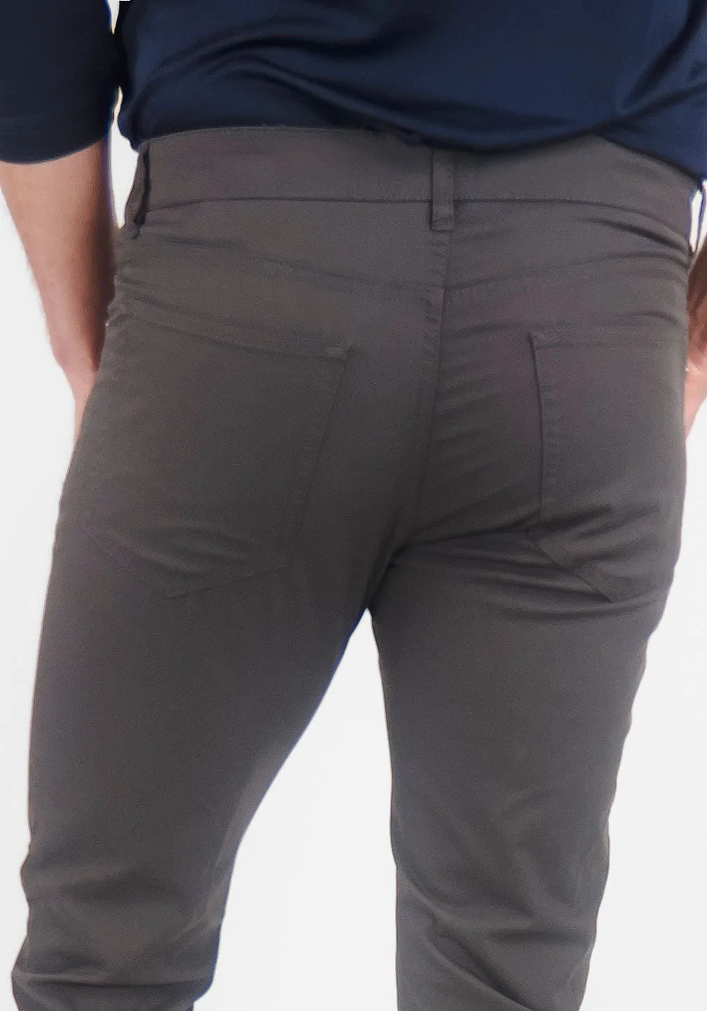 Airotec® Slim Fit Cotton/Nylon 5-Pocket Pants