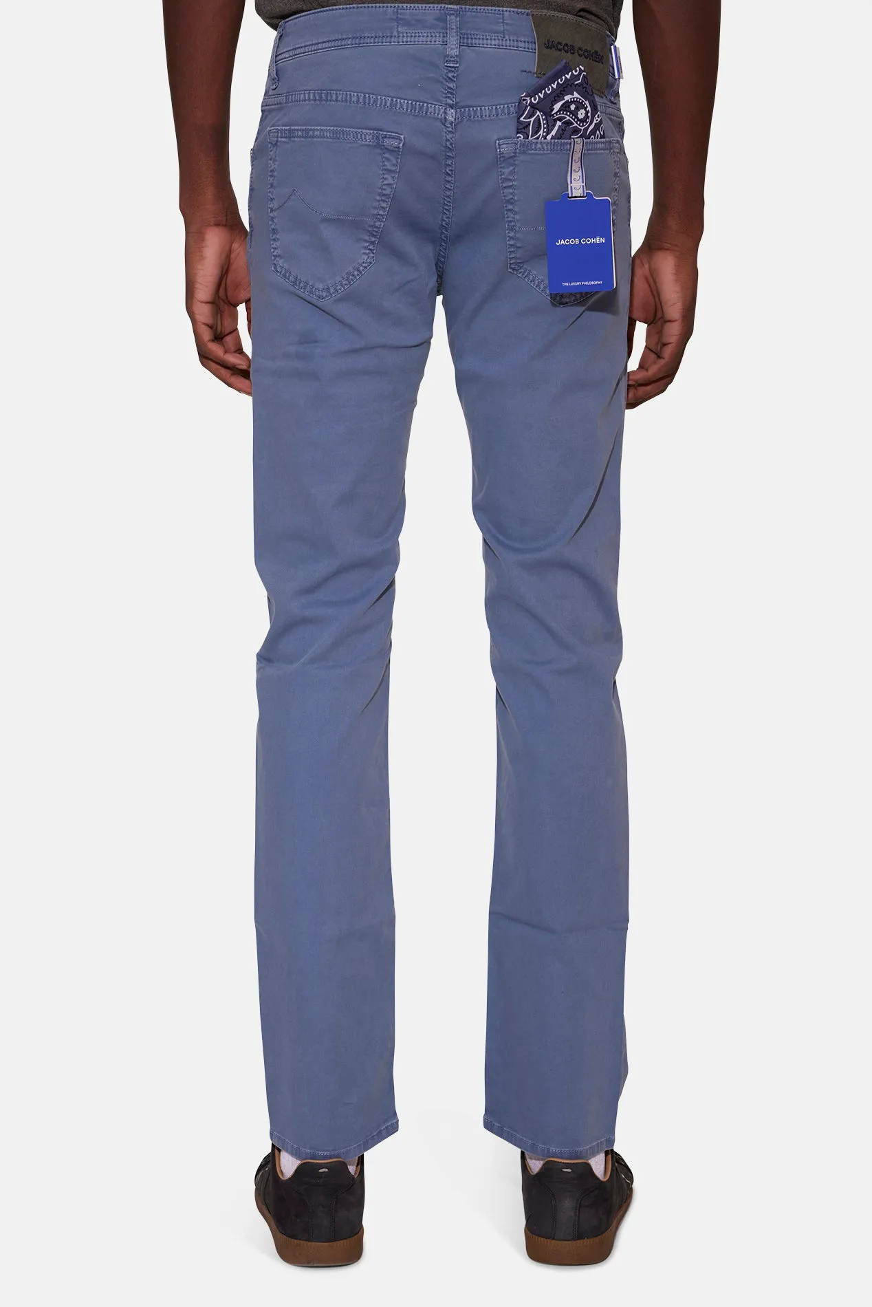 Bard Soft Stretch Twill 5 Pkt Steel Blue