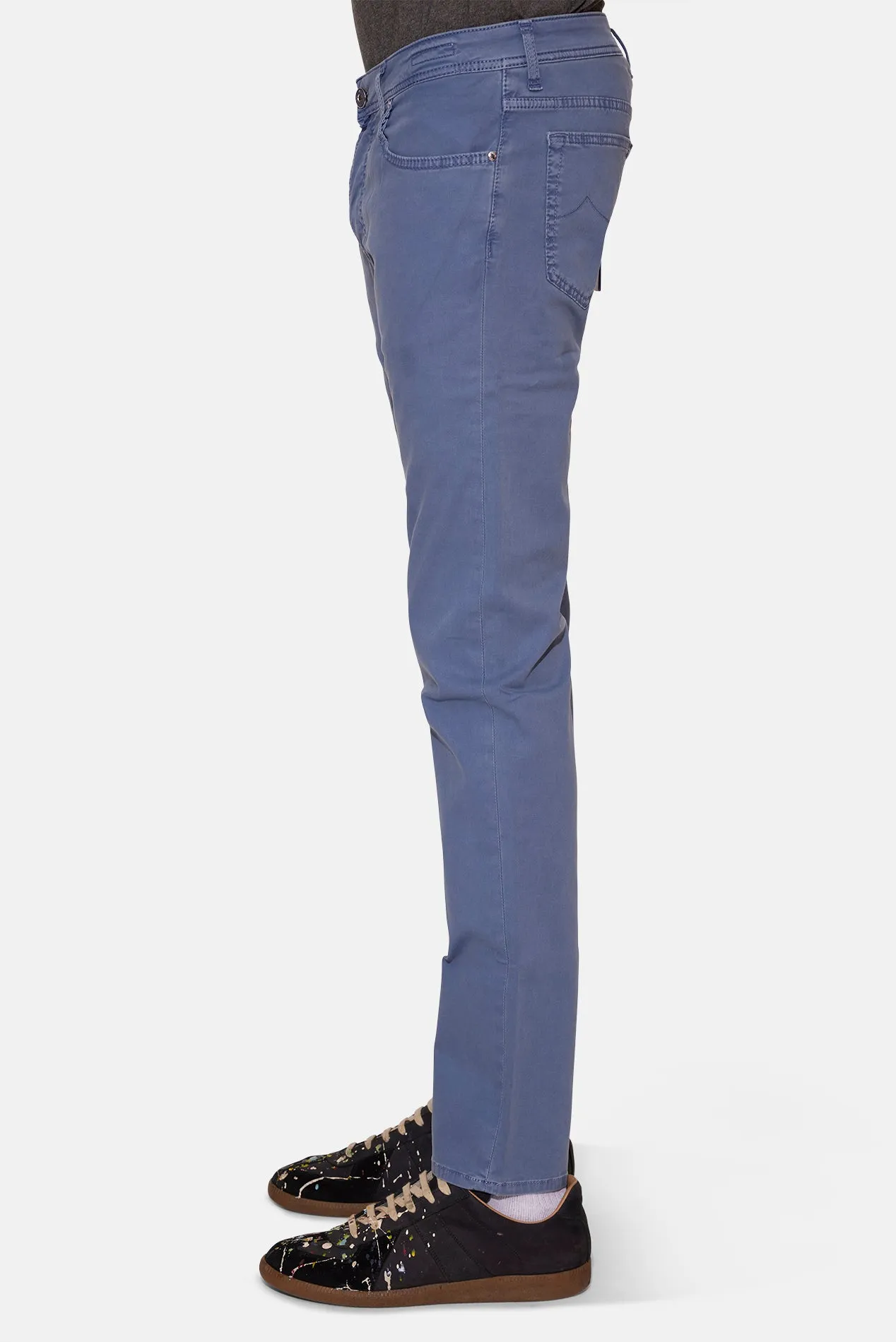 Bard Soft Stretch Twill 5 Pkt Steel Blue