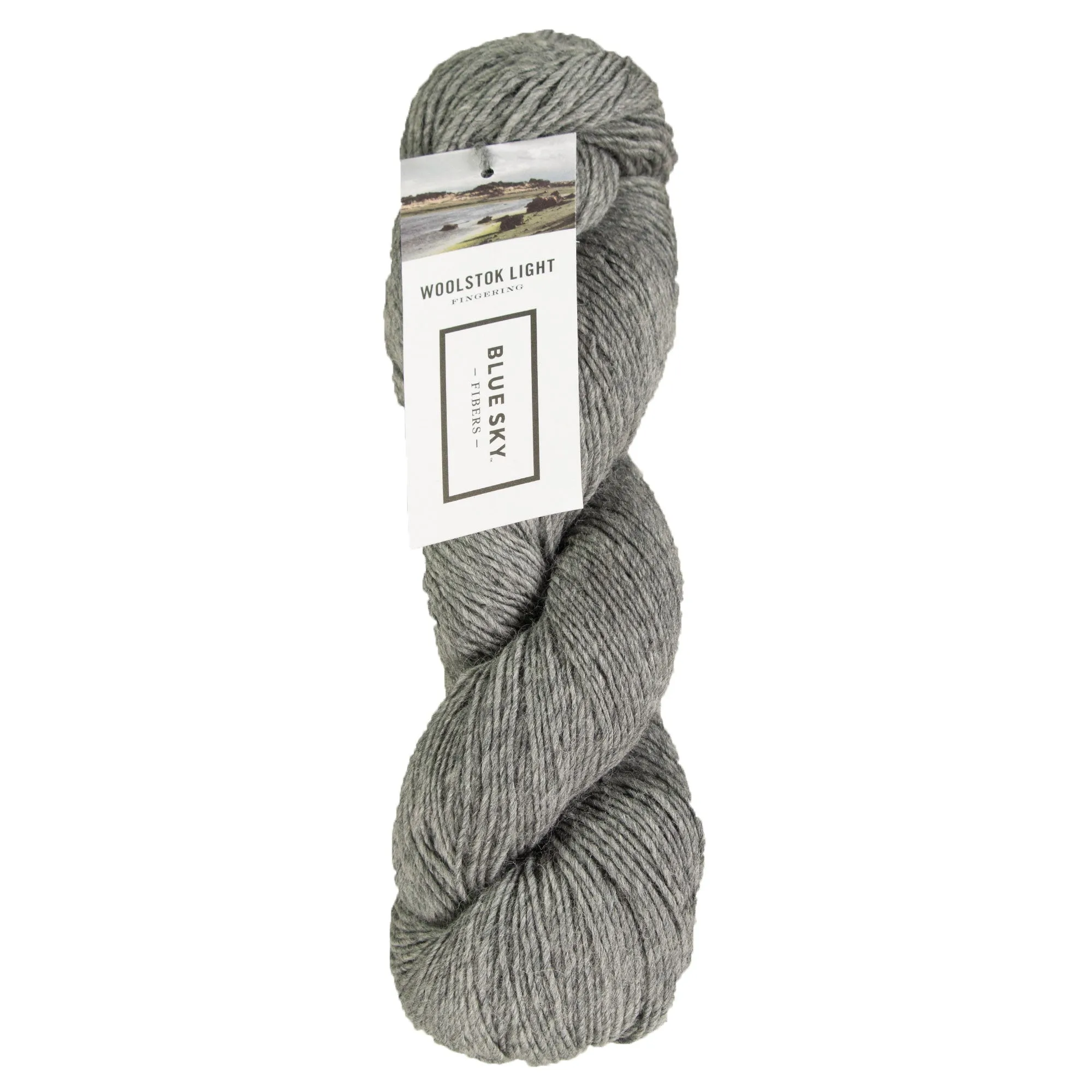 Blue Sky Fibers Woolstok Light Yarn - 2301 Storm Cloud