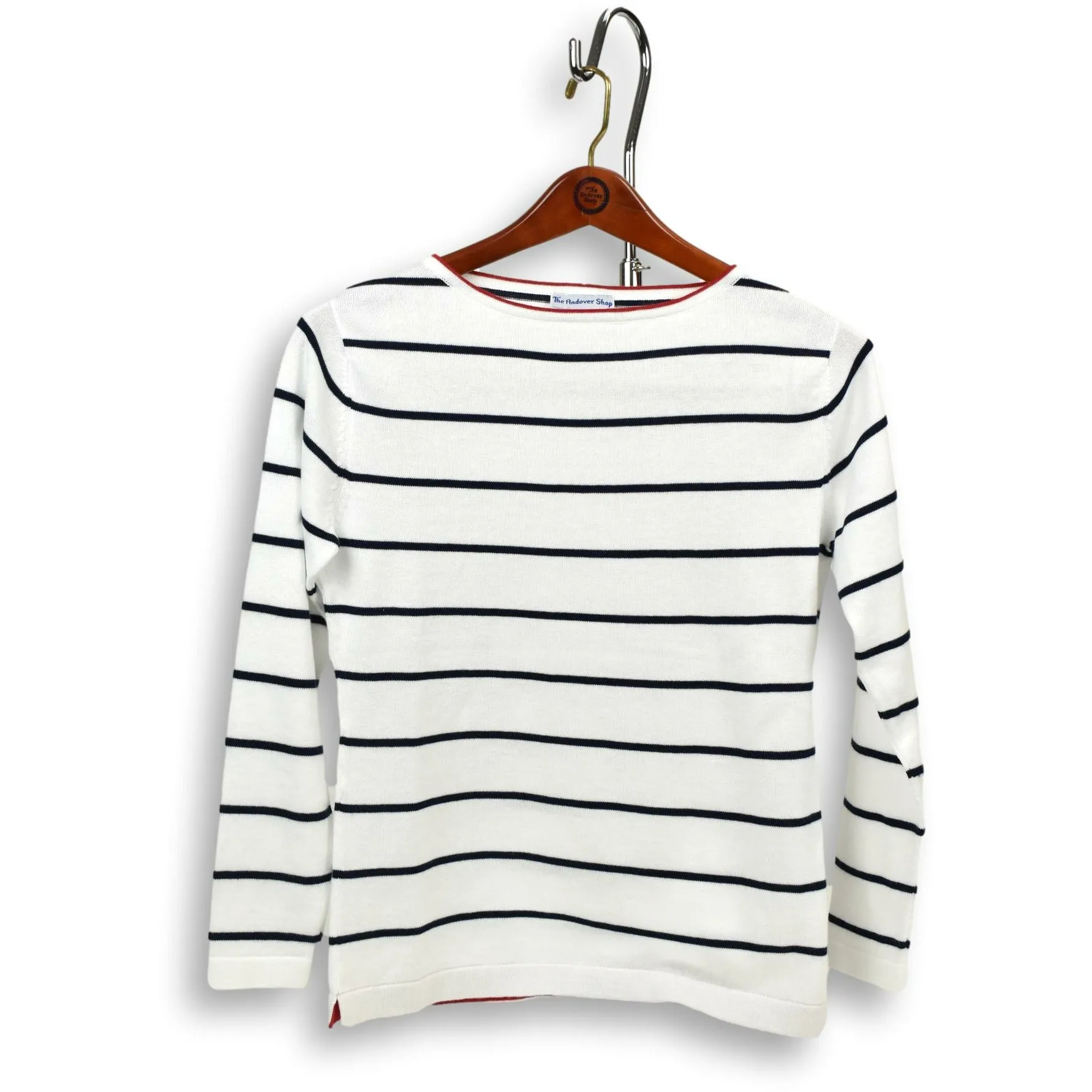 Boatneck Thin Stripe Sweater