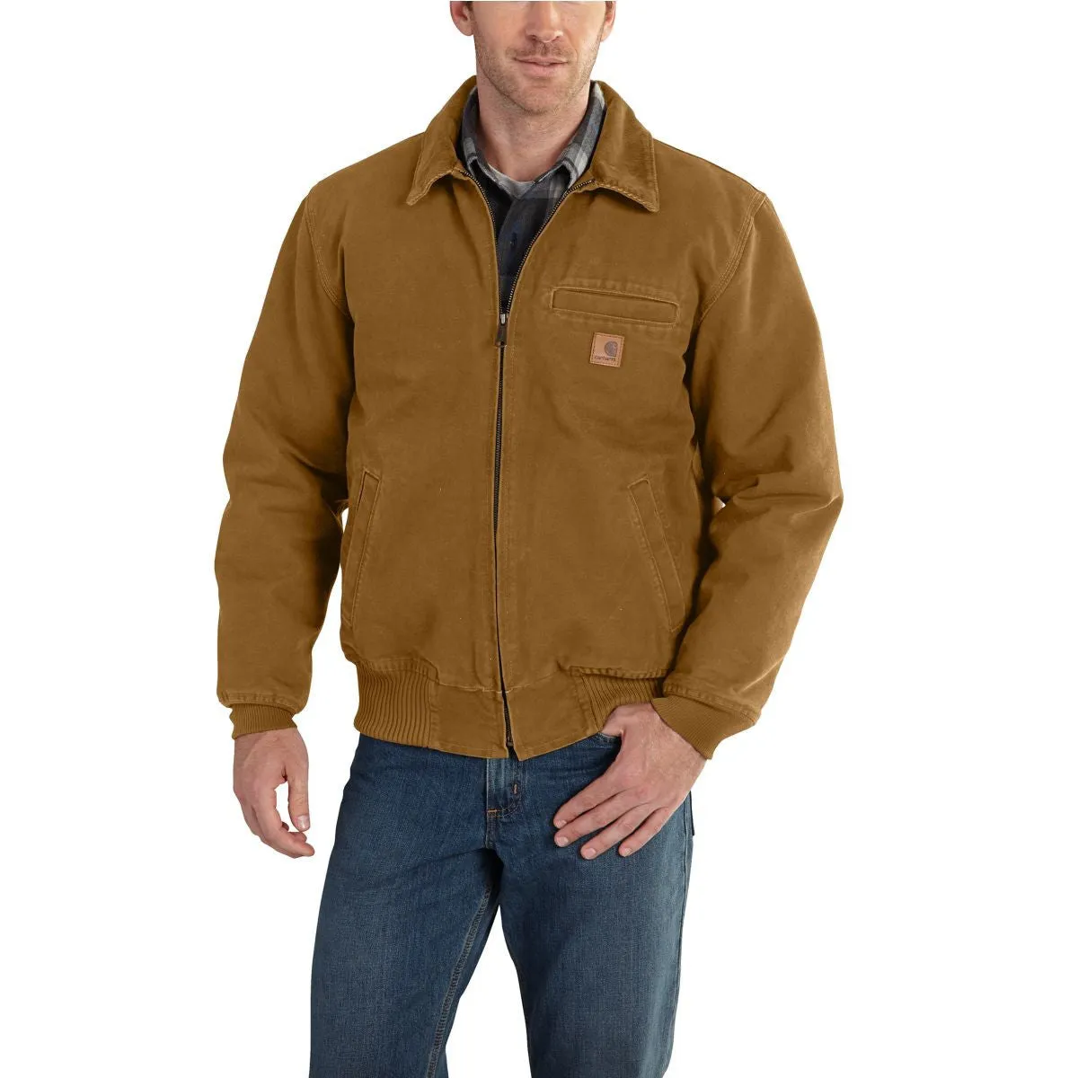 Carhartt Men's Carhartt Brown Bankston Jacket