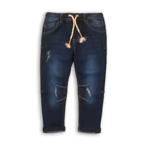 Deep Blue Wash Skinny Jeans