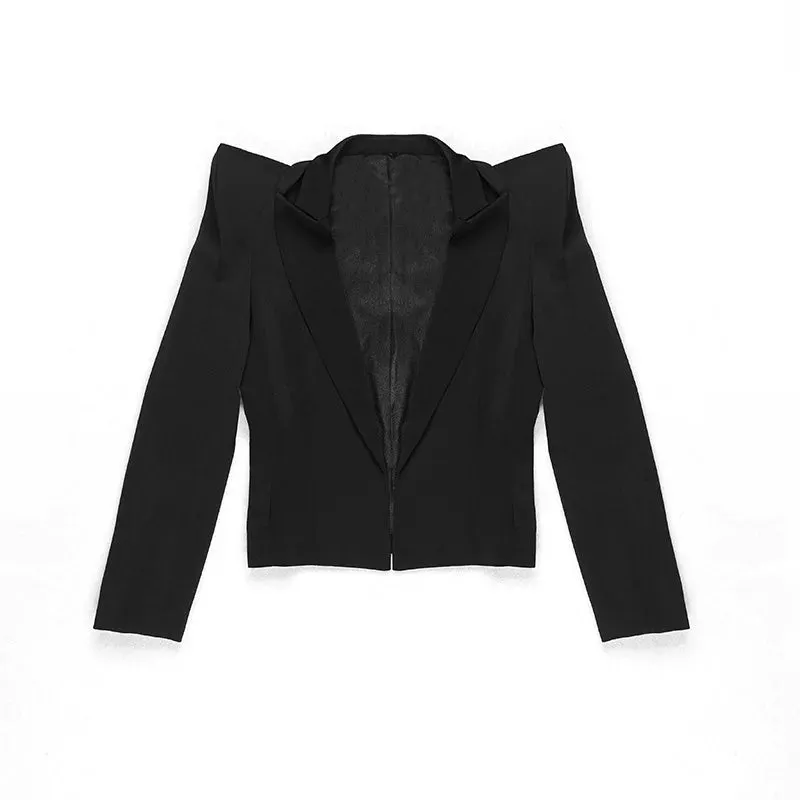 Designer Cropped Blazer