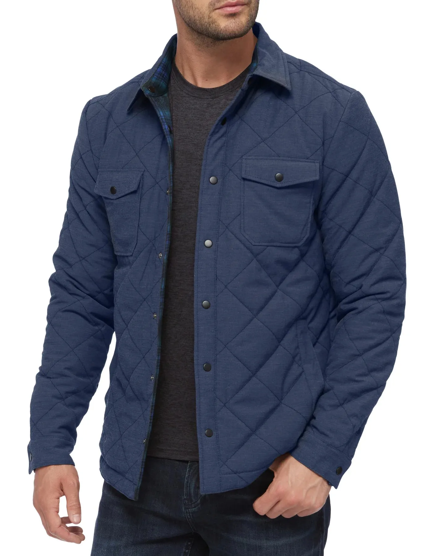 Flag & Anthem Chapin Navy Quilted Jacket