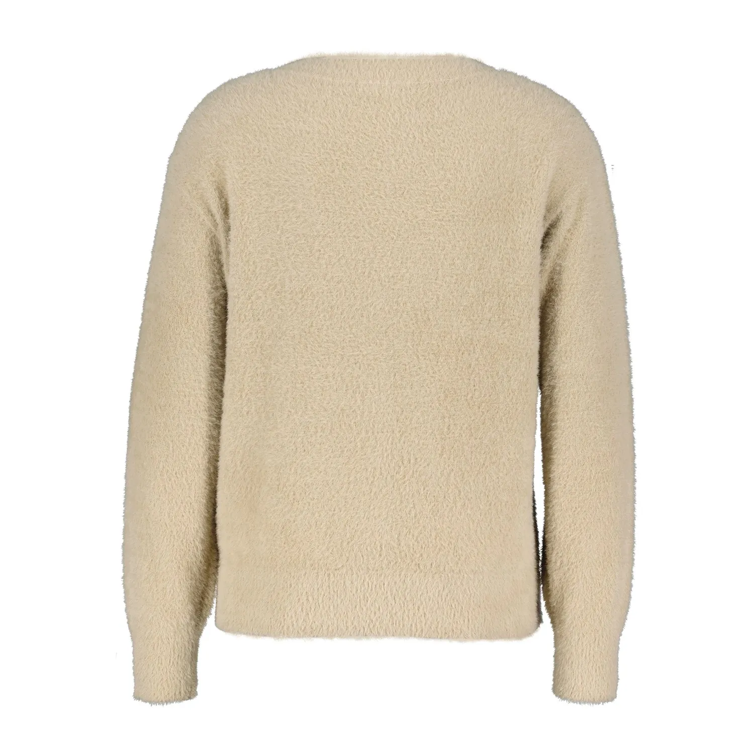 Fluffy Cardigan - Beige