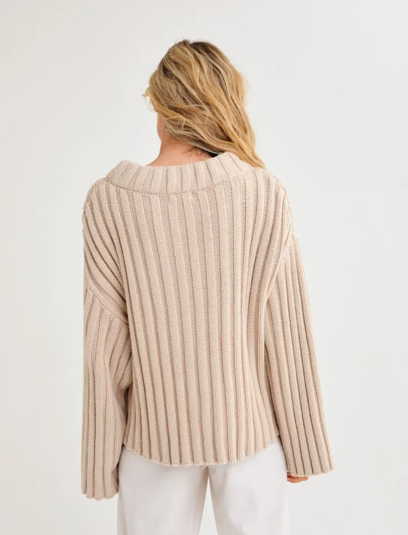 Greenwich Sweater | Sand