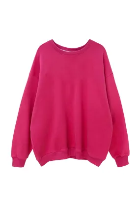 'Gretel' Round Neck Loose Long Sleeve Sweater (2 Colors)