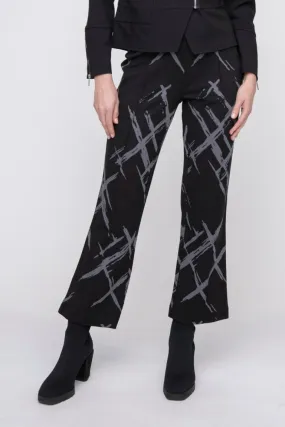 Jacquard Kick Flare Pant