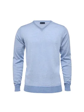 LIGHT GUAGE V-NECK SWEATER