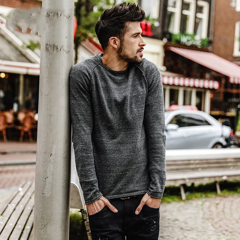 Men's Autumn Knitted Pullover