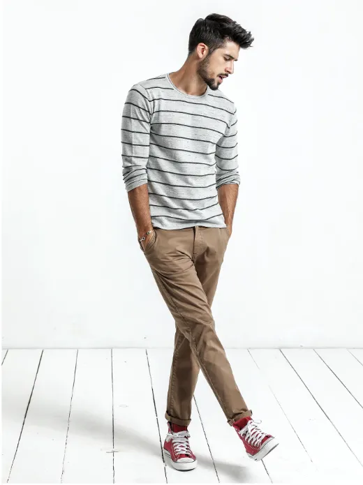 Men's Autumn Slim Cotton Sweater