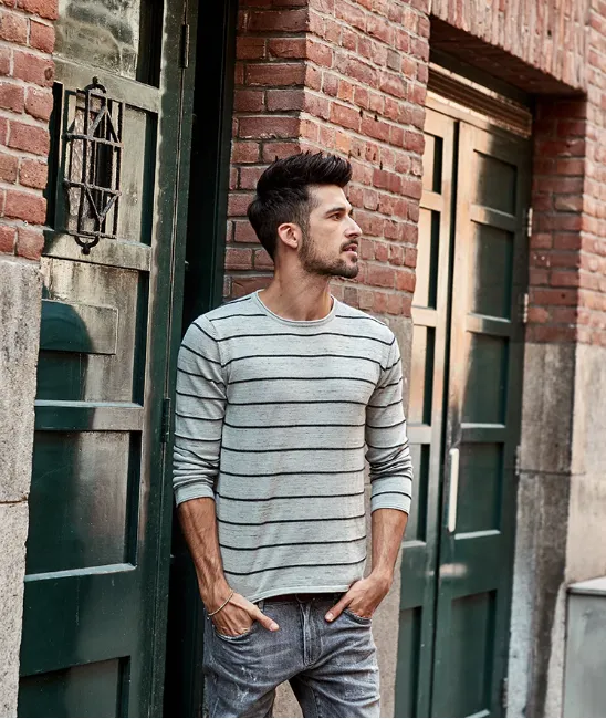 Men's Autumn Slim Cotton Sweater