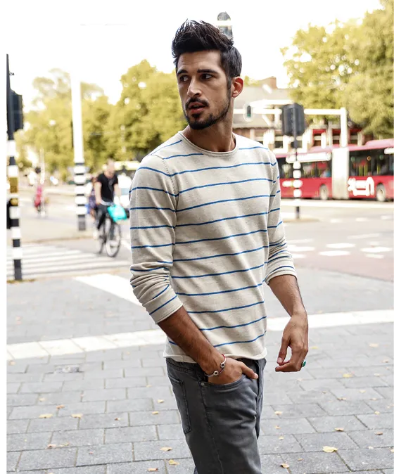 Men's Autumn Slim Cotton Sweater