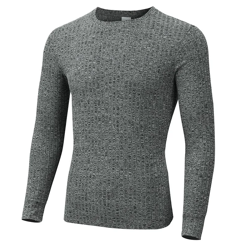 New Spring Autumn Fashion Thin Sweaters Men Long Sleeve Pullovers Man O-Neck Casual Slim Fit Sweaters Knitting Tops pull homme