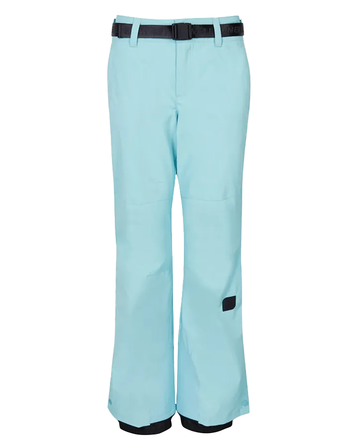 O'Neill Star Slim Womens Snow Pants - Aqua Sea - 2023