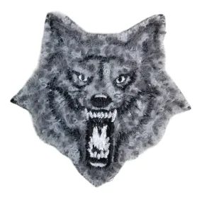 PC3878B - Fluffy Gray Wolf (Sew On)