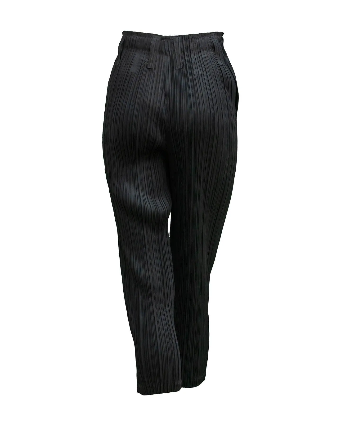 Slim Hem Pleated Pants