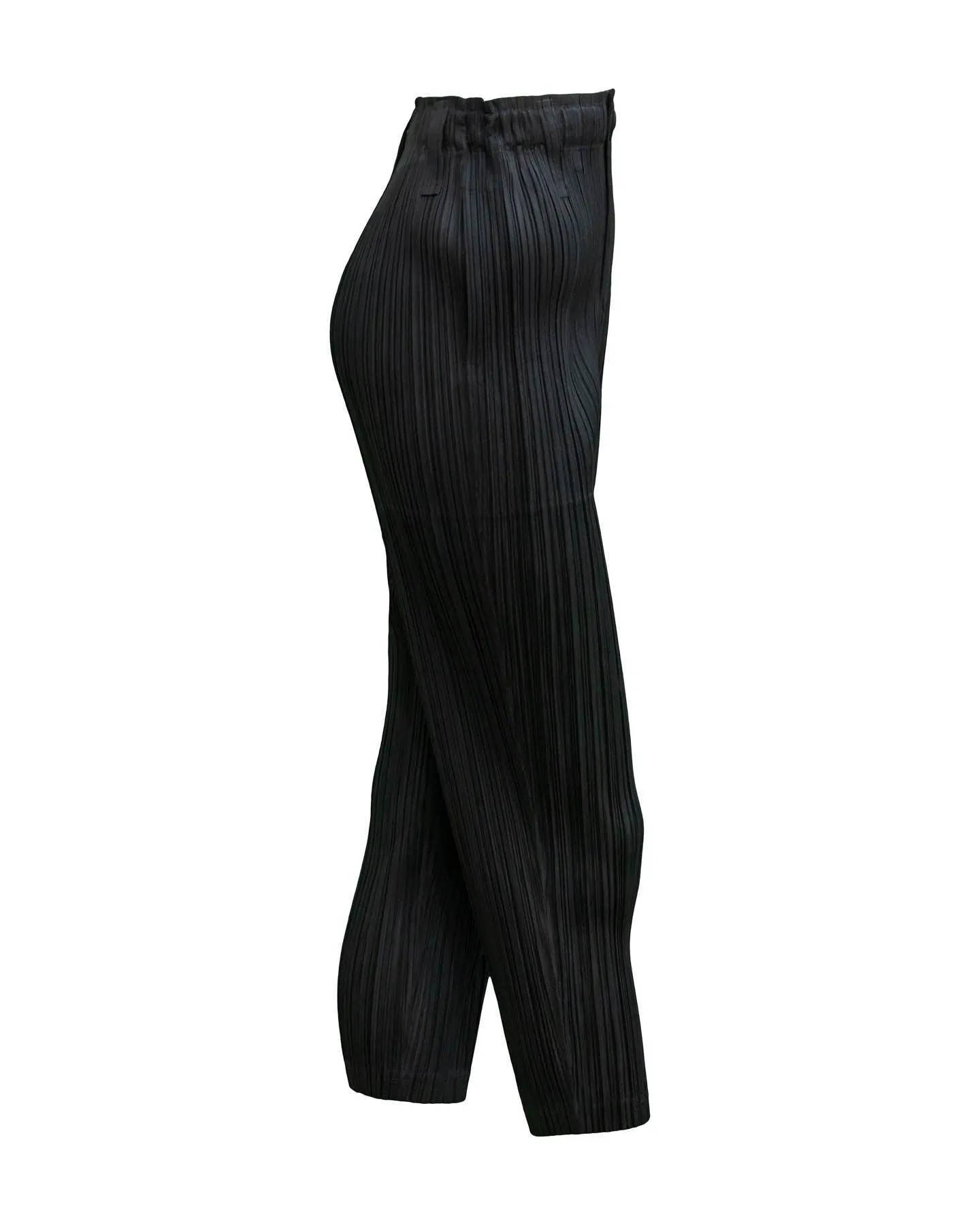 Slim Hem Pleated Pants