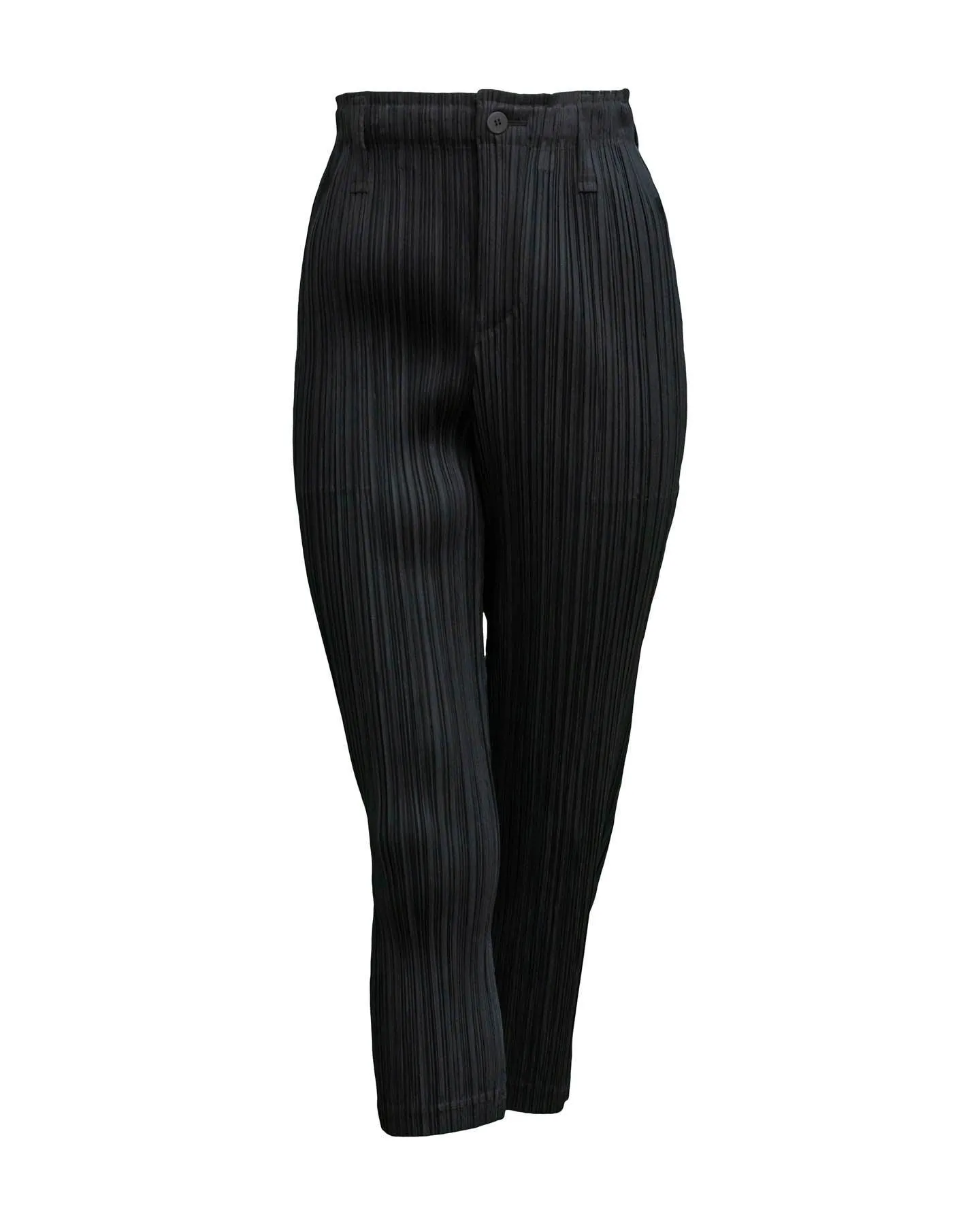 Slim Hem Pleated Pants