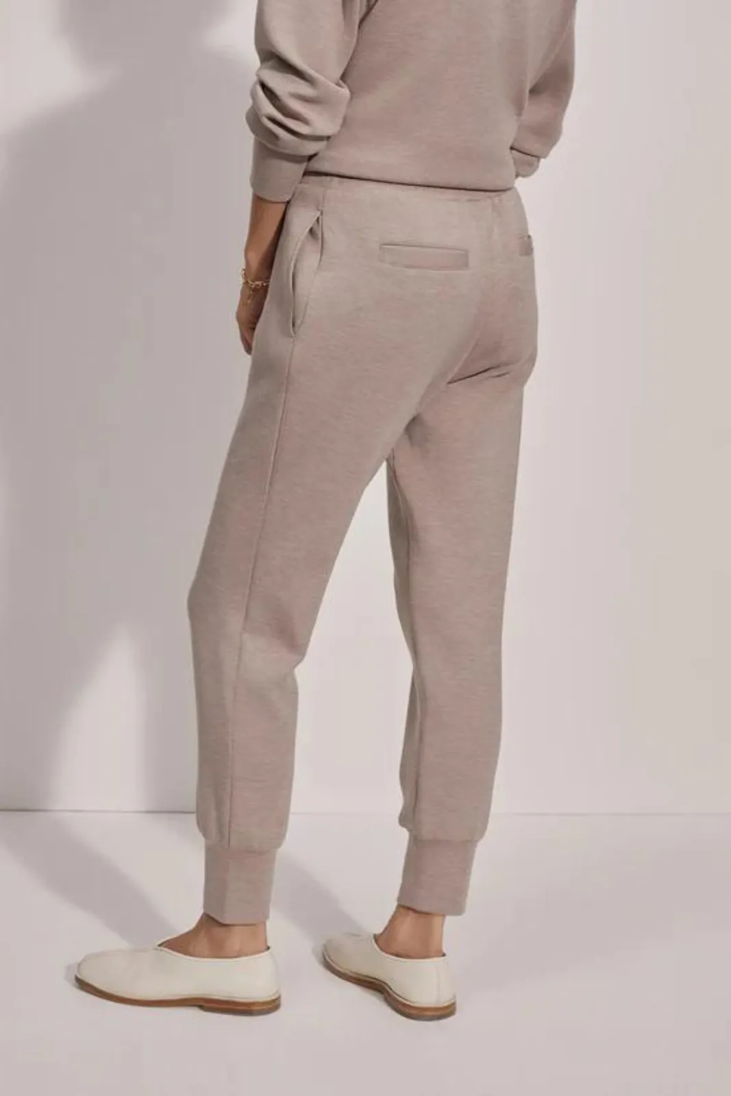 The Slim Cuff Pant 27.5, Taupe Marl