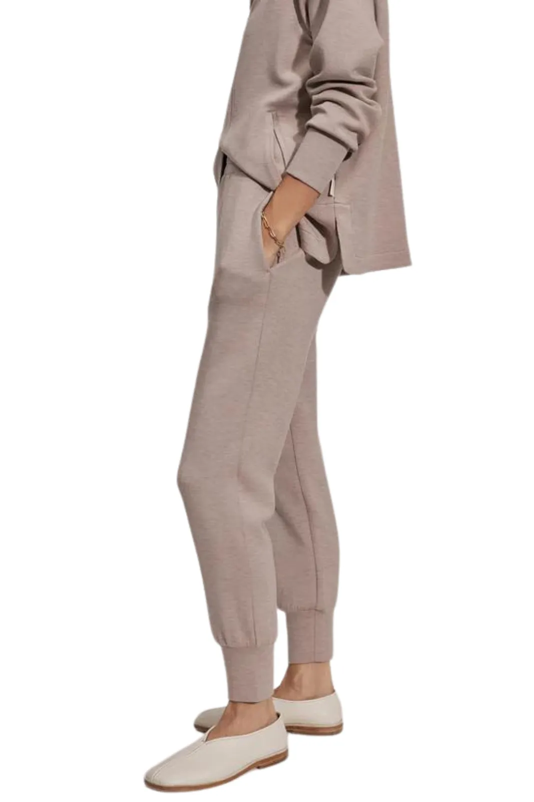 The Slim Cuff Pant 27.5, Taupe Marl