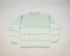 Very Light Blue Christmas-Medium Christmas Sweater