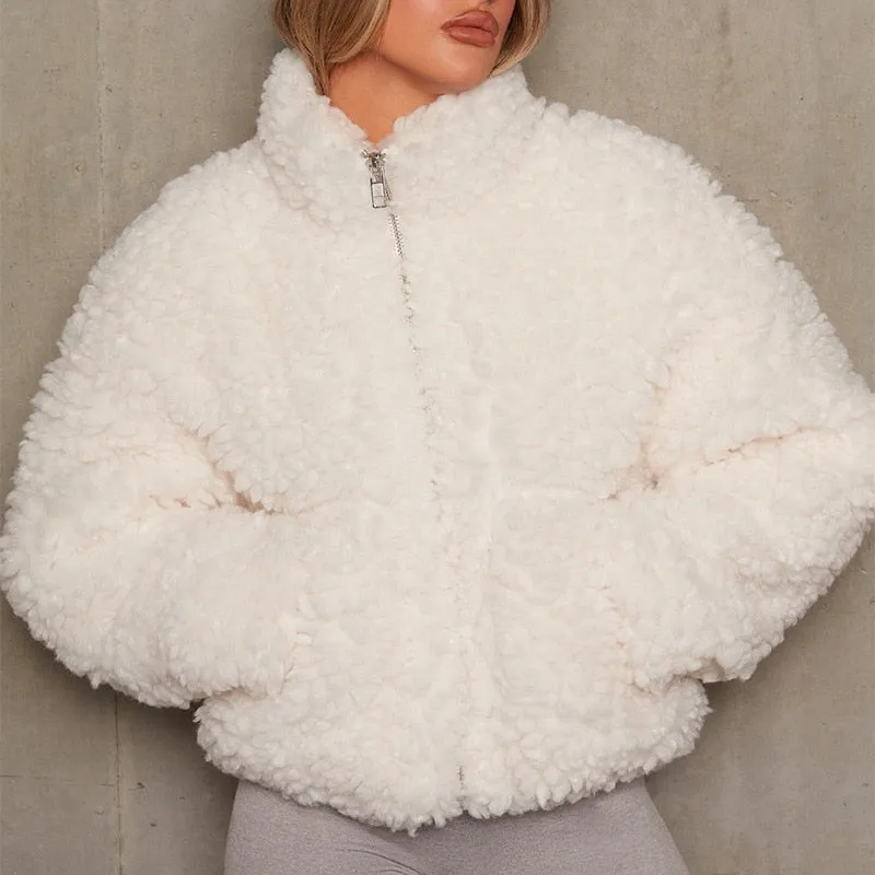 Winter Fluffy Fleece Coats