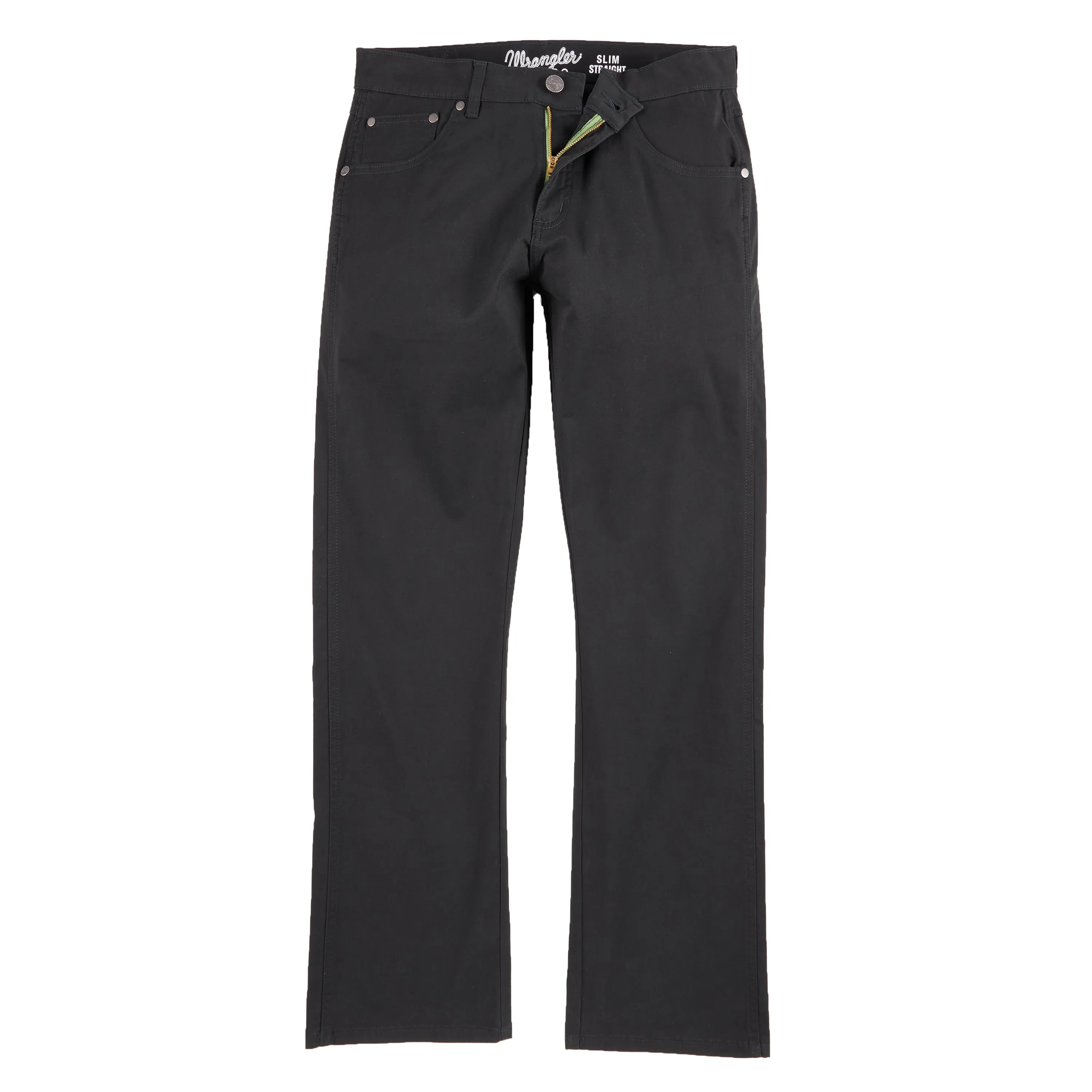 Wrangler Men's Retro Slim Straight Jean-Black